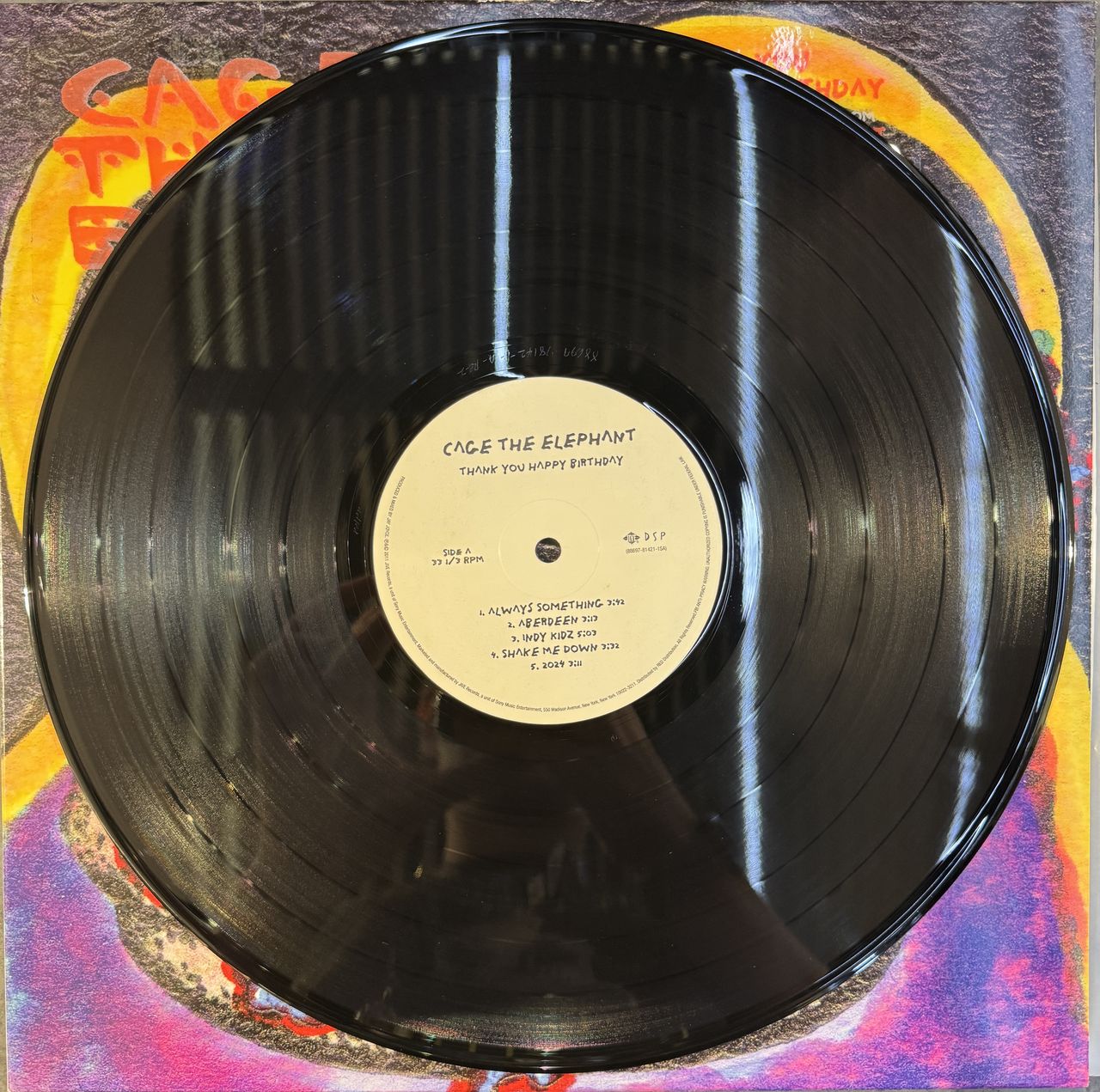 Cage The Elephant – Thank You Happy Birthday Vinyl LP (Used)