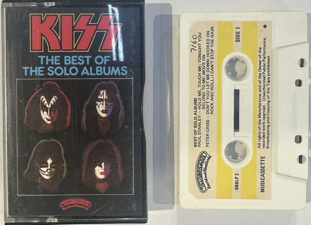 Kiss – Best Of Solo Albums Cassette (Used)