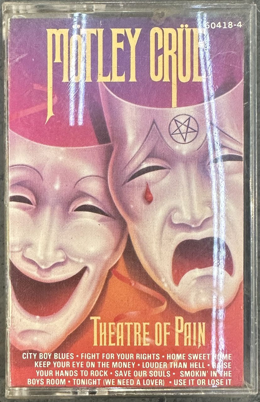 Motley Crue – Theatre Of Pain Cassette (Used)