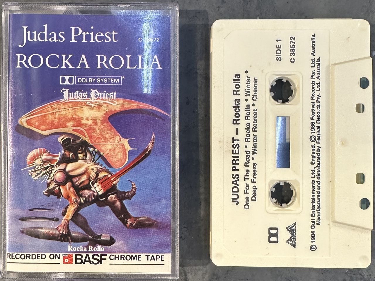 Judas Priest – Rocka Rolla Cassette (Used)
