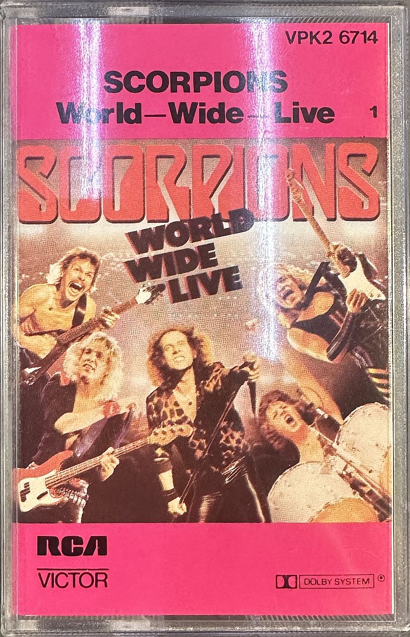 Scorpions – World Wide Live Cassette (Used)