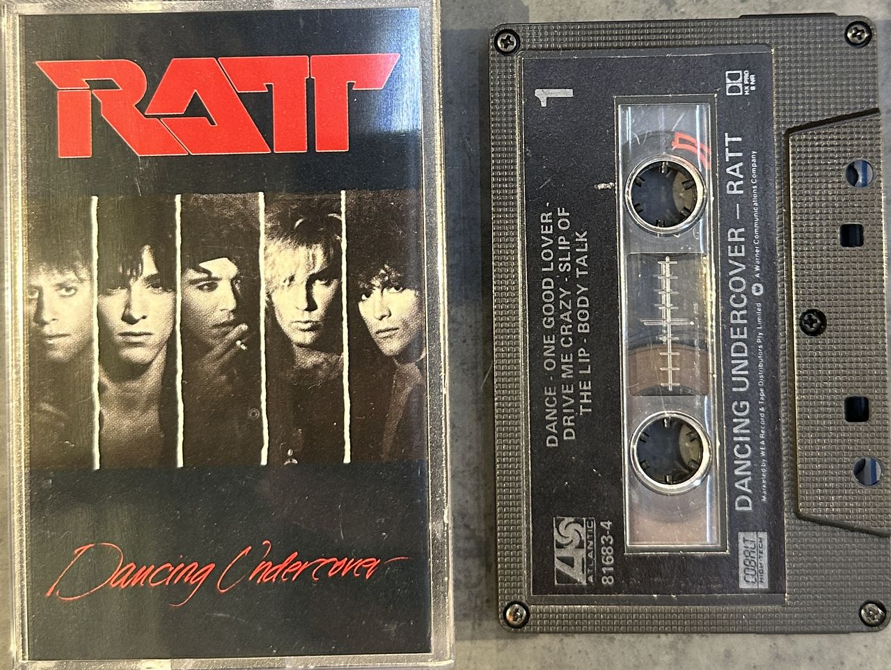 Ratt – Dancing Undercover Cassette (Used)