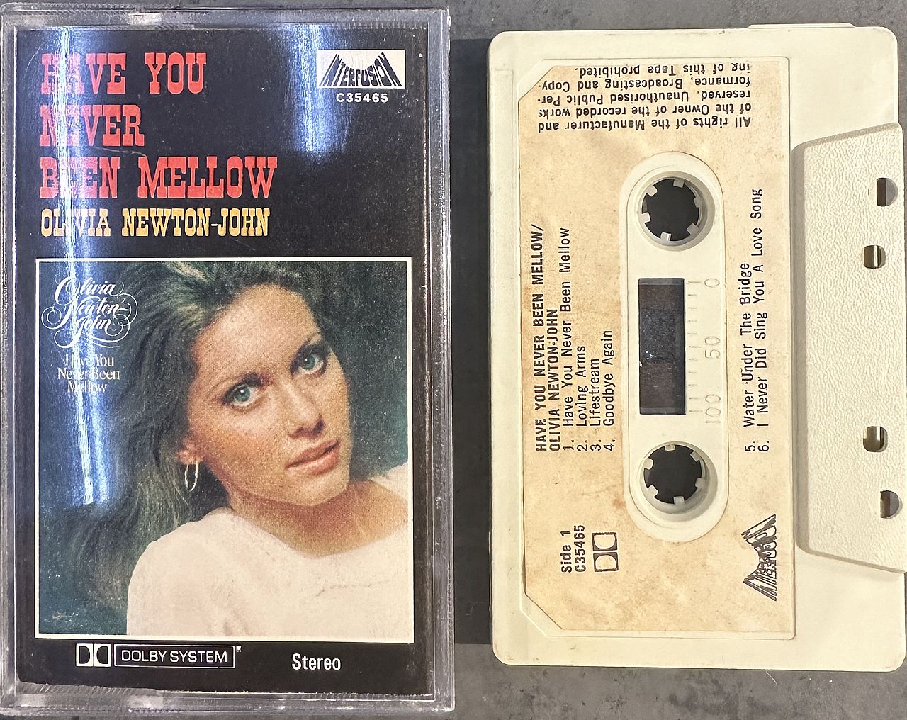 Olivia Newton-John – Have You Never Been Mellow Cassette (Used)