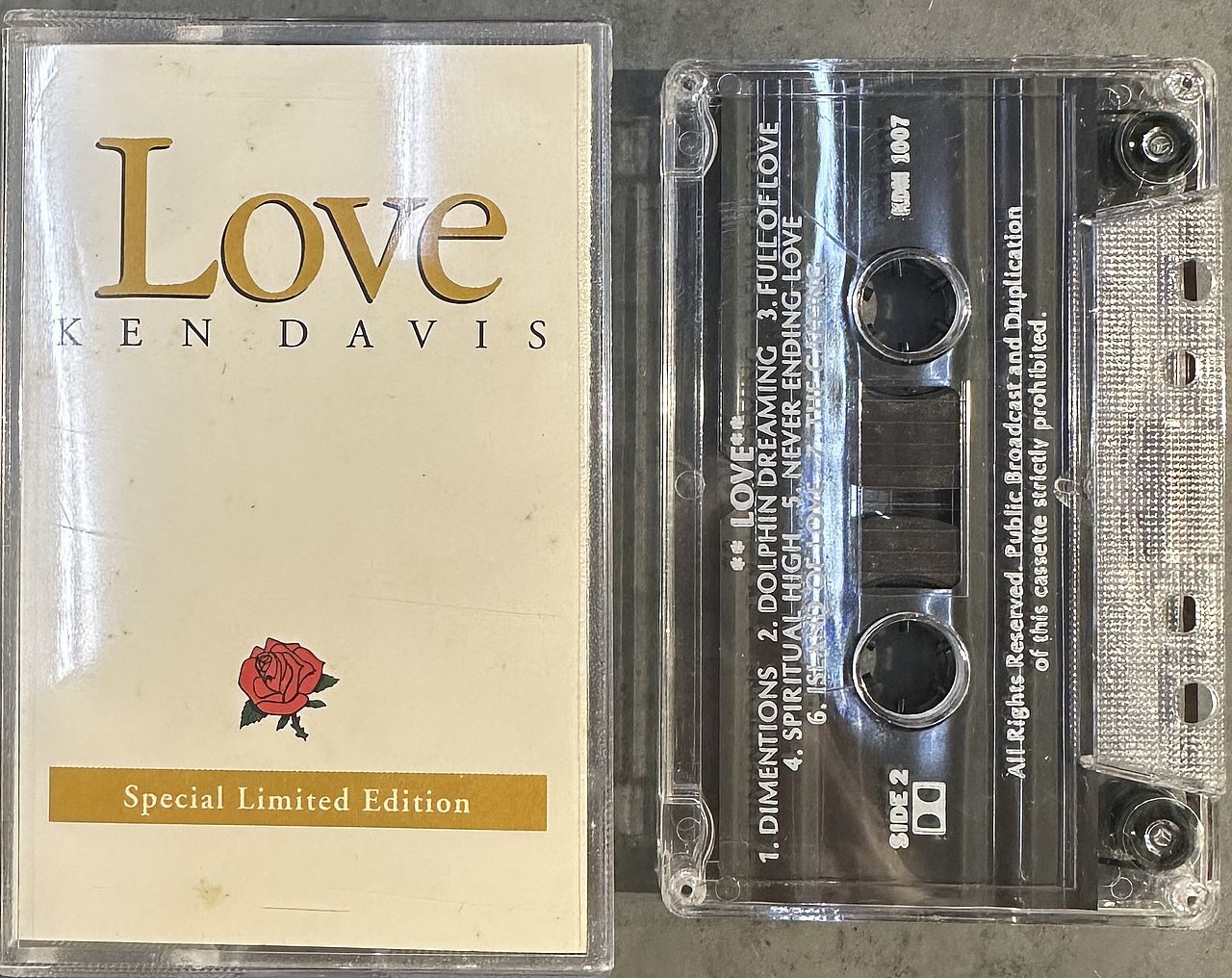 Ken Davis – Love Cassette (Used)