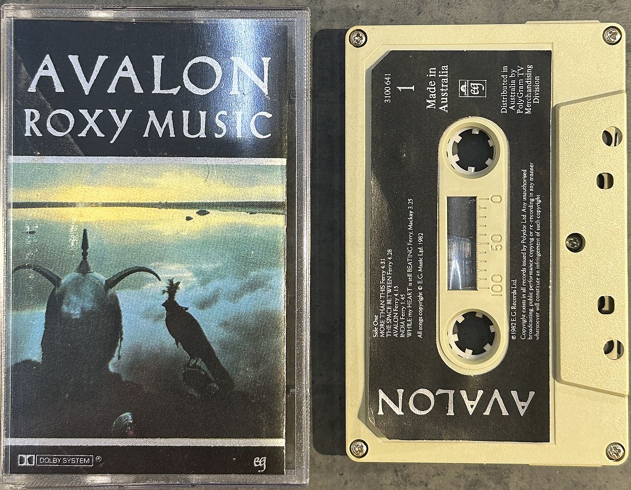 Roxy Music – Avalon Cassette (Used)