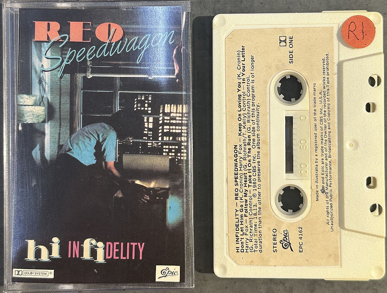 REO Speedwagon – Hi Infidelity Cassette (Used)