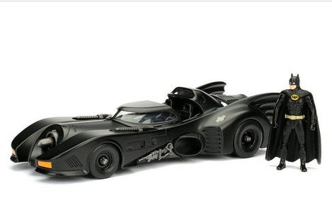 Batman (1989) - Batmobile W/ Batman Die Cast Car 1:24