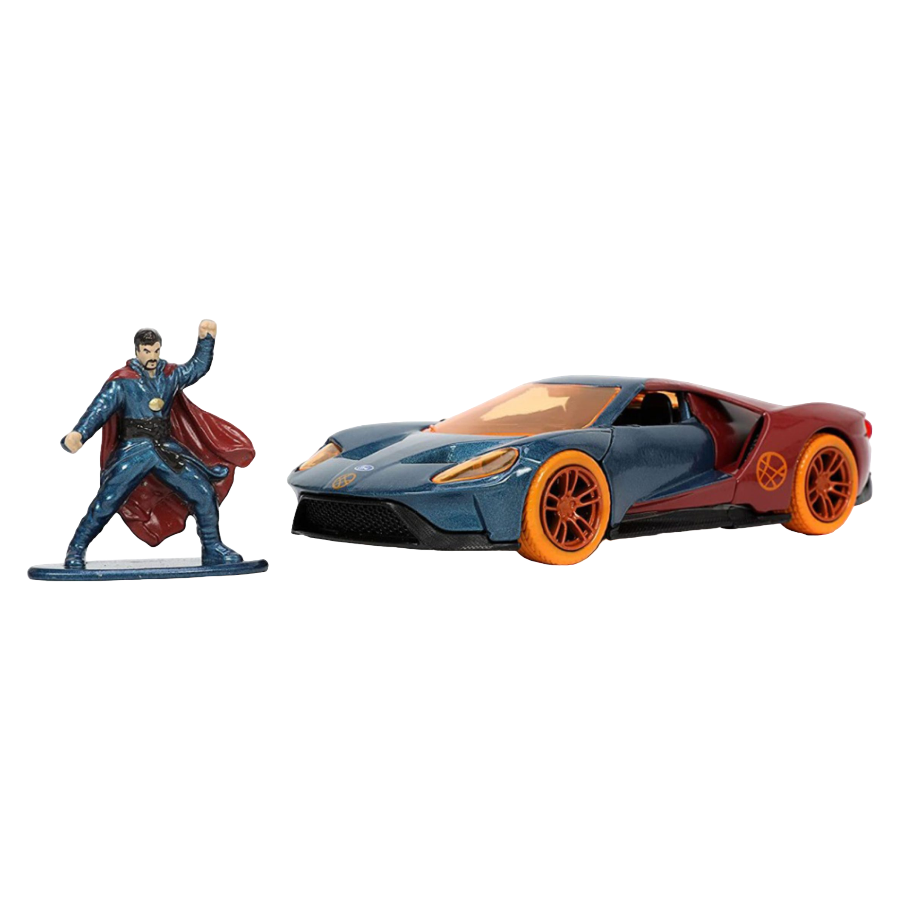 Avengers (comics) - Doctor Strange & 2017 Ford GT 1:32 Scale Die Cast Car