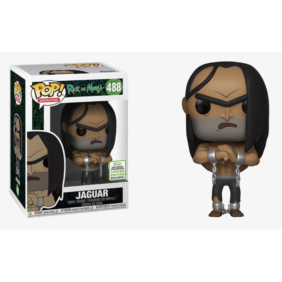 Rick & Morty - Jaguar Shirtless 2019 Spring Convention Collectable Pop! Vinyl #488