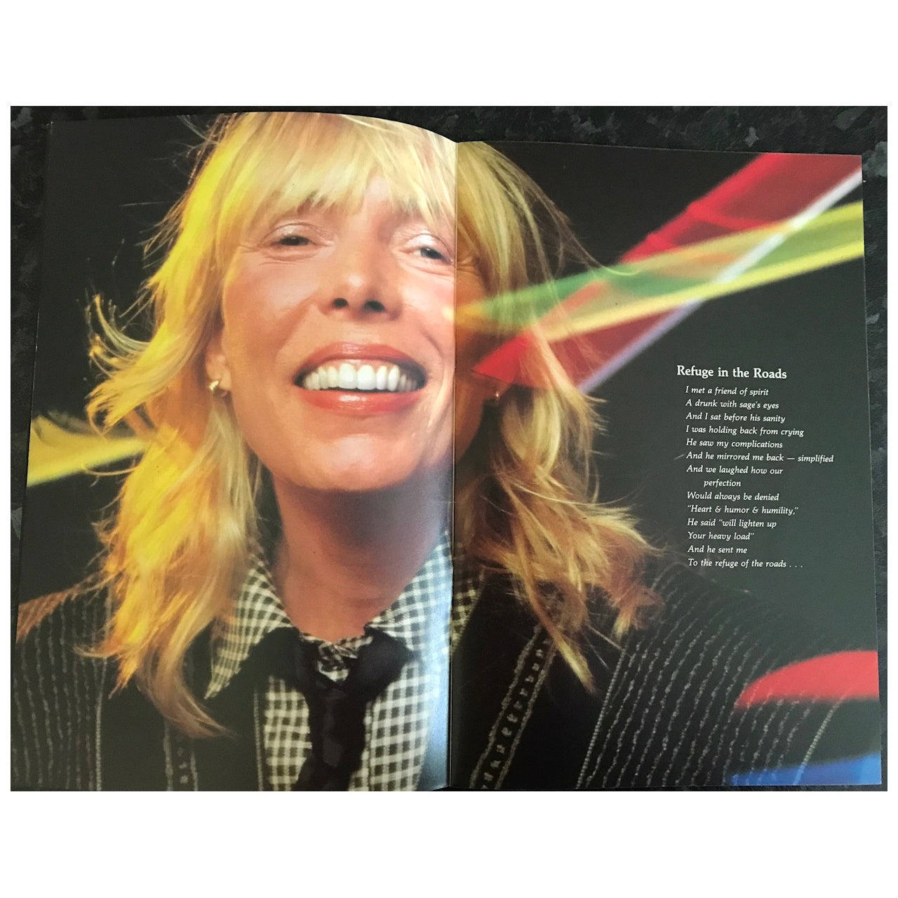 Joni Mitchell - Refuge 1983 Australia Original Concert Tour Program