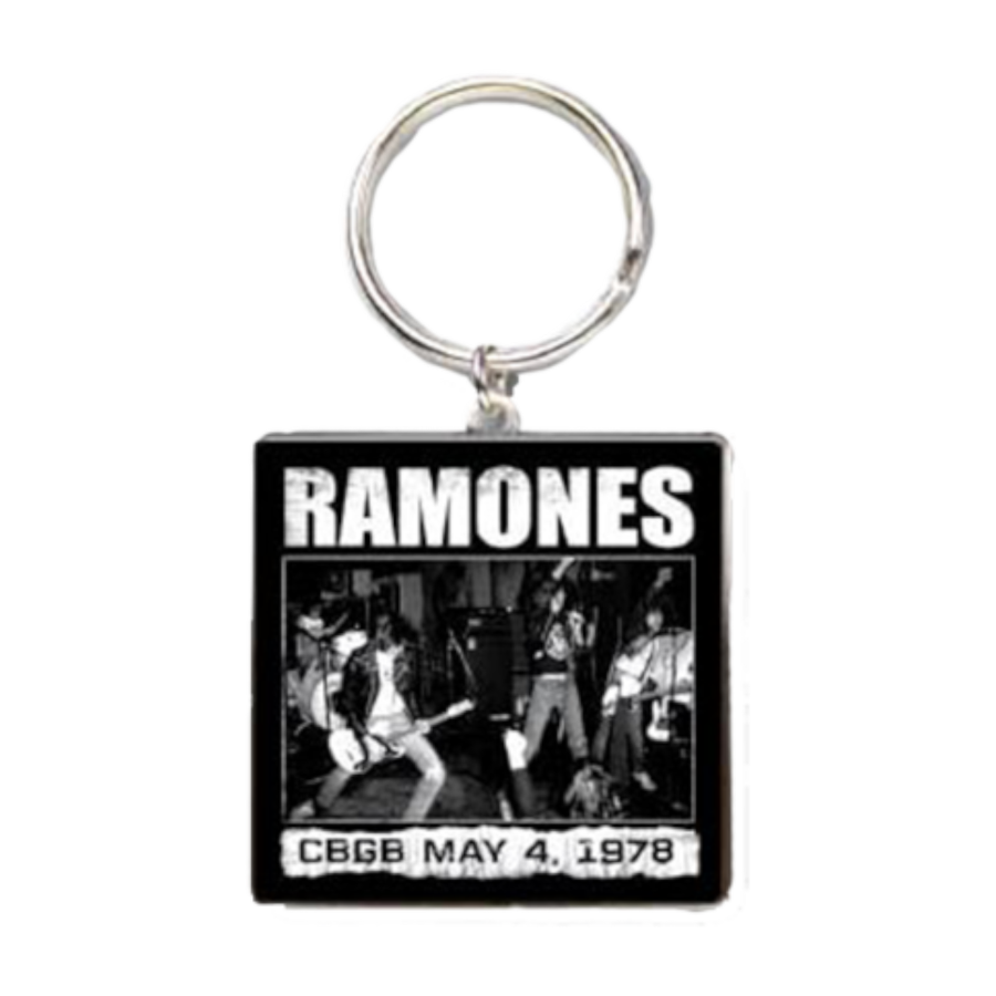 Ramones - CBGB May 4 - 1978 Keychain