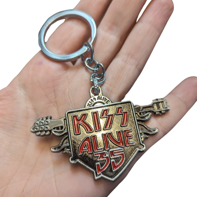 Kiss - Alive 35th Anniversary Keyring