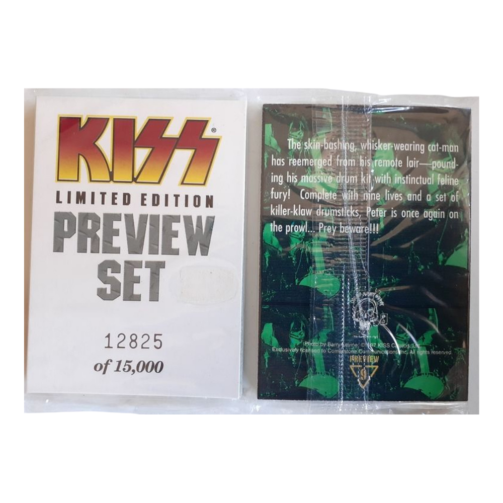Kiss - 1997 Set Of 9 Preview Cards Trading Cards