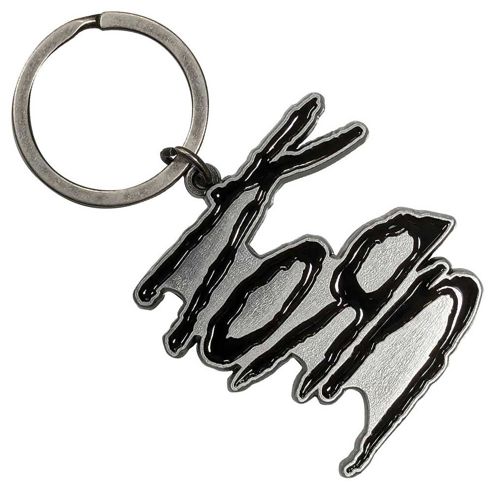 Korn - Black And Silver Logo Keychain