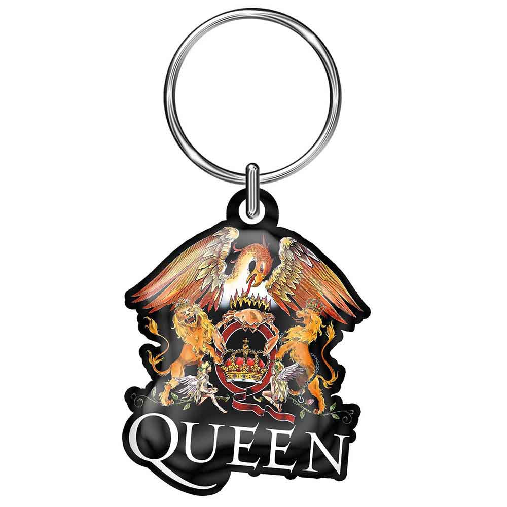 Queen - Full Colour Crest Keychain