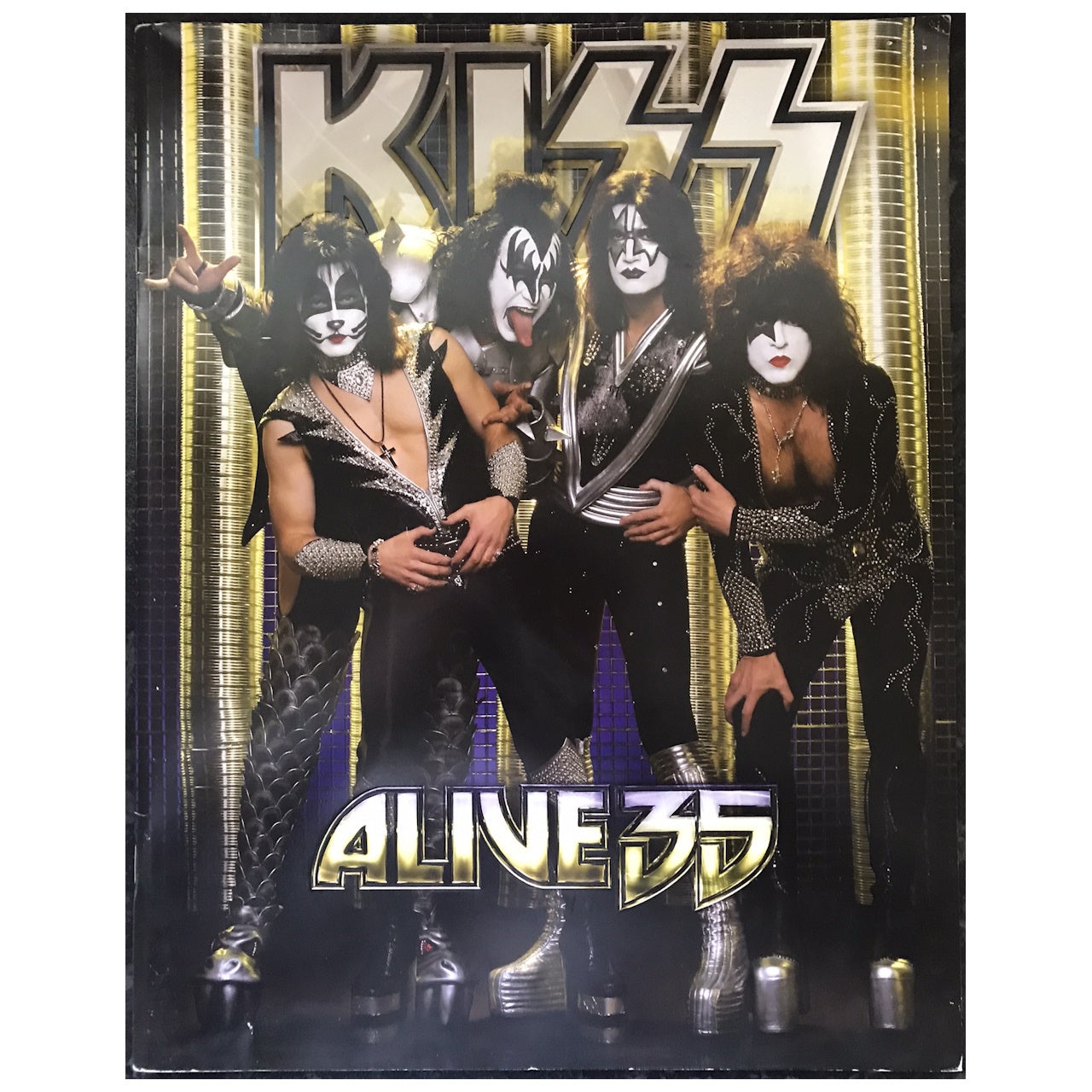Kiss - Alive 35 2008/09 Original Concert Tour Program With Ticket