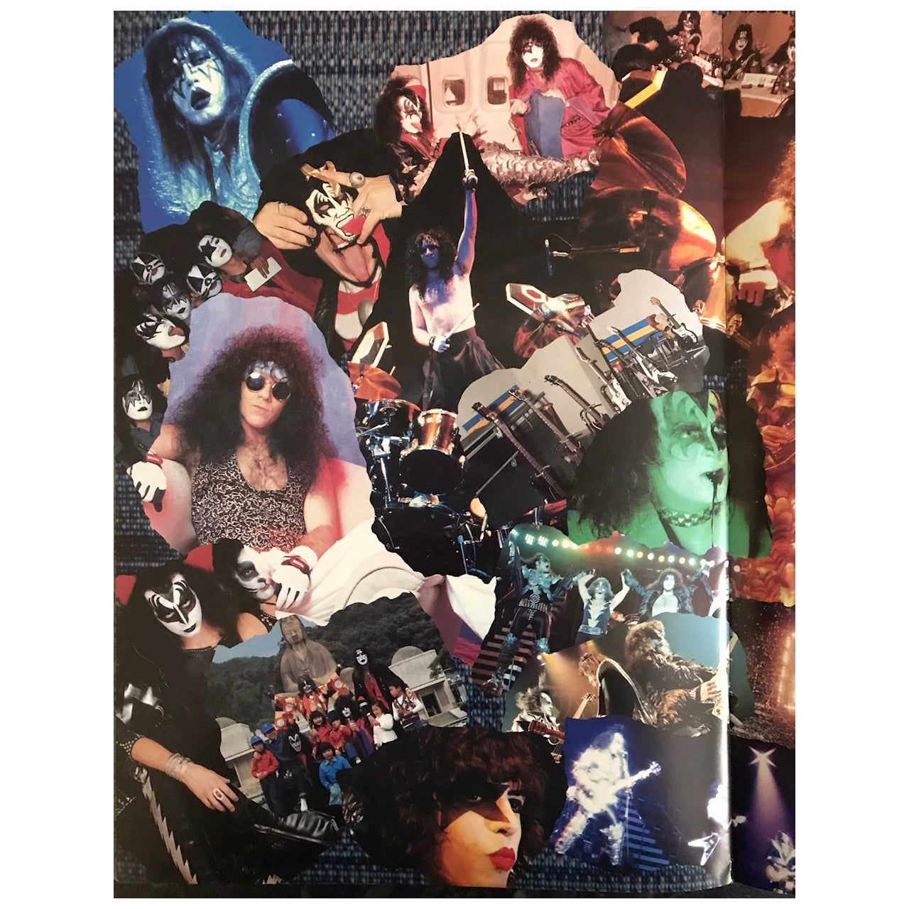 Kiss - Kiss My Ass Downunder 1995 Australia Original Concert Tour Program With Concert Ticket
