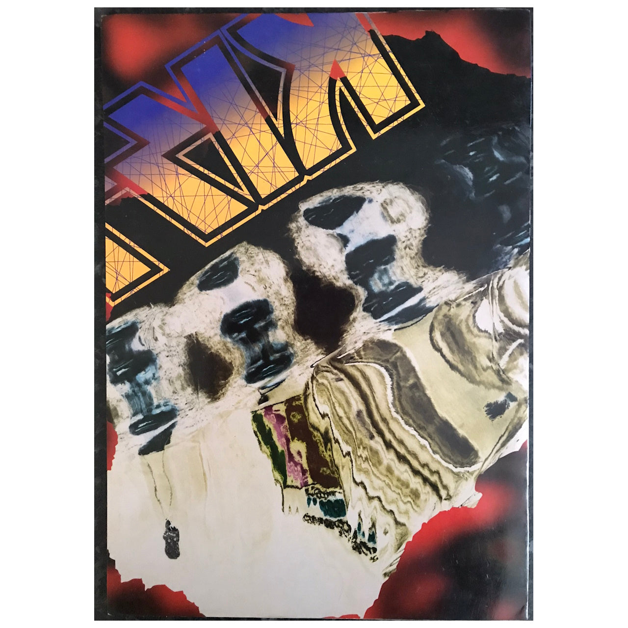 Kiss - Kiss My Ass Downunder 1995 Australia Original Concert Tour Program With Concert Ticket
