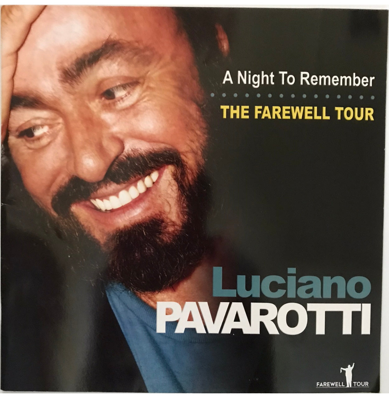 Luciano Pavarotti - A Night To Remember, The Farewell Tour 2005 Australia Original Concert Tour Program