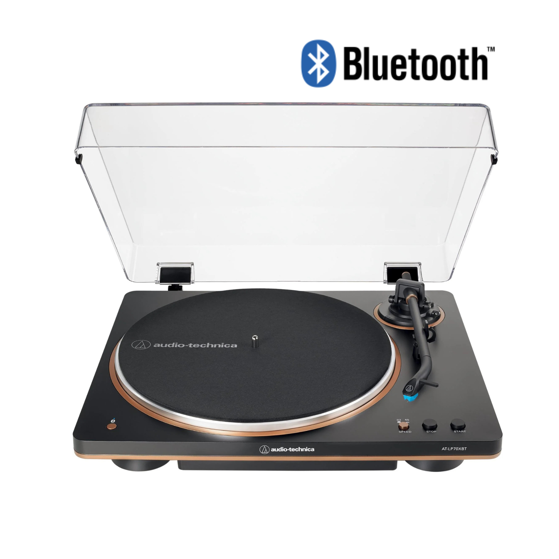 Audio Technica - LP70xBT BZ Bluetooth Turntable (Refurbished)