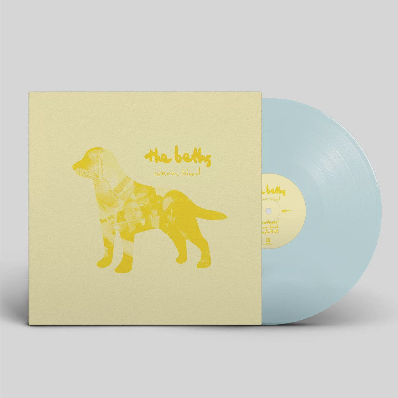 Beths - Warm Blood Translucent Light Blue Coloured Vinyl LP
