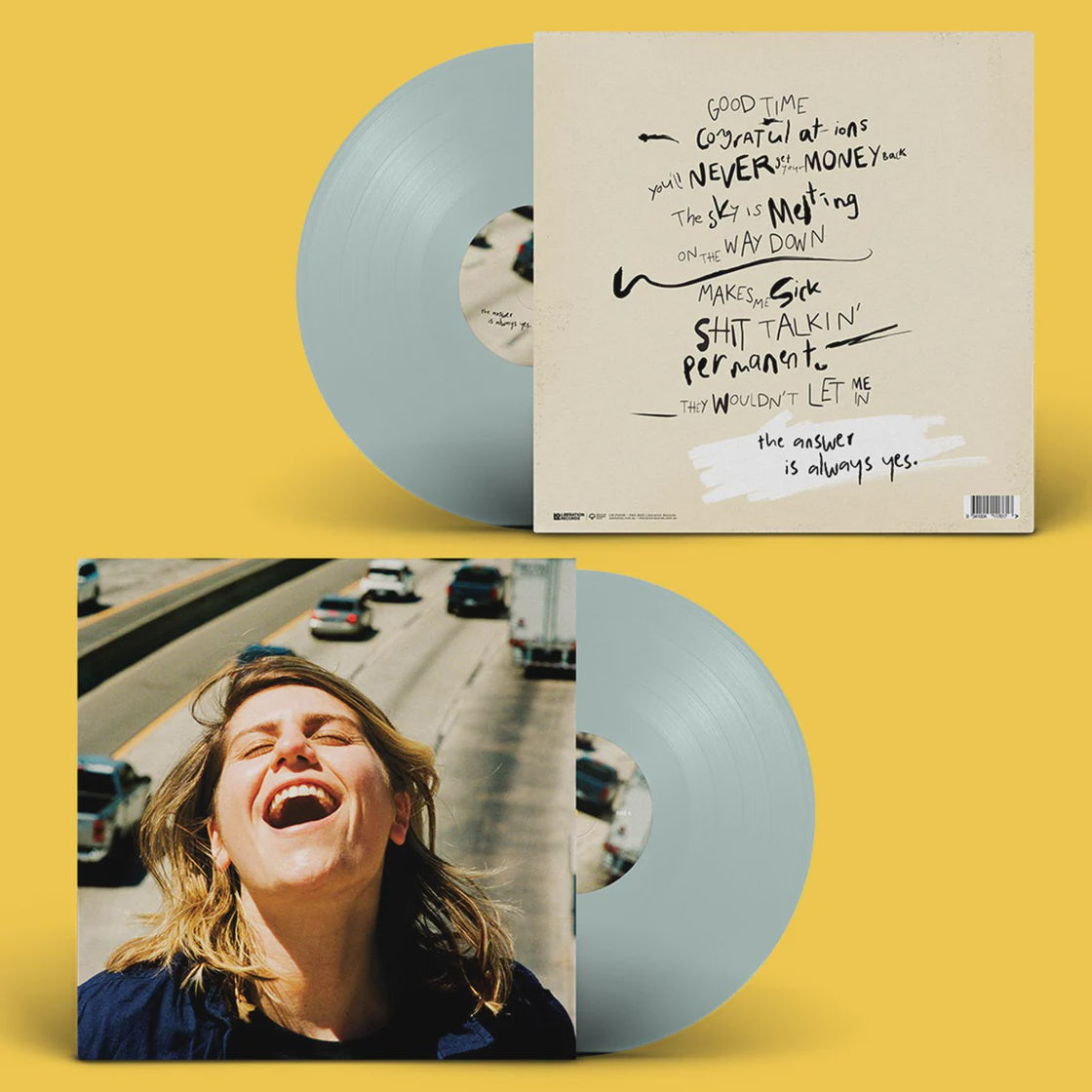 Alex Lahey - The Answer Is Always Yes Coke Bottle Green Coloured Vinyl LP