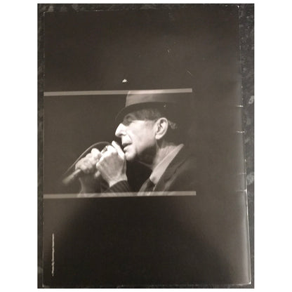 Leonard Cohen - Tour 2010 Original Concert Tour Program With Concert Ticket