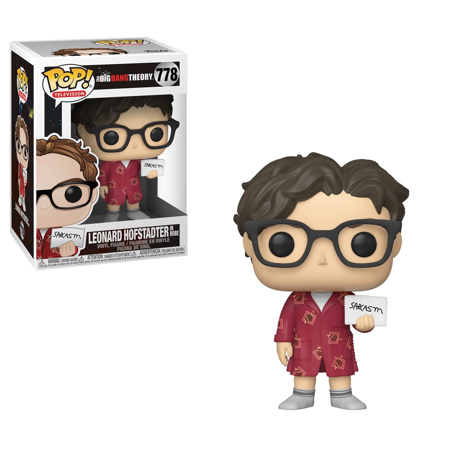 Big Bang Theory - Leonard Hofstadter In Robe Collectable Pop! Vinyl #778