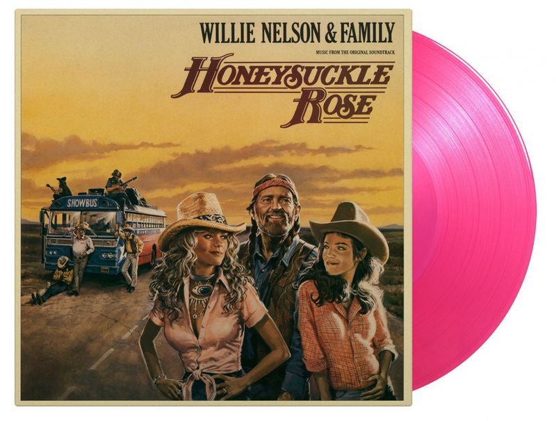 Willie Nelson & Family - Honeysuckle Rose Rose Coloured Vinyl 2LP
