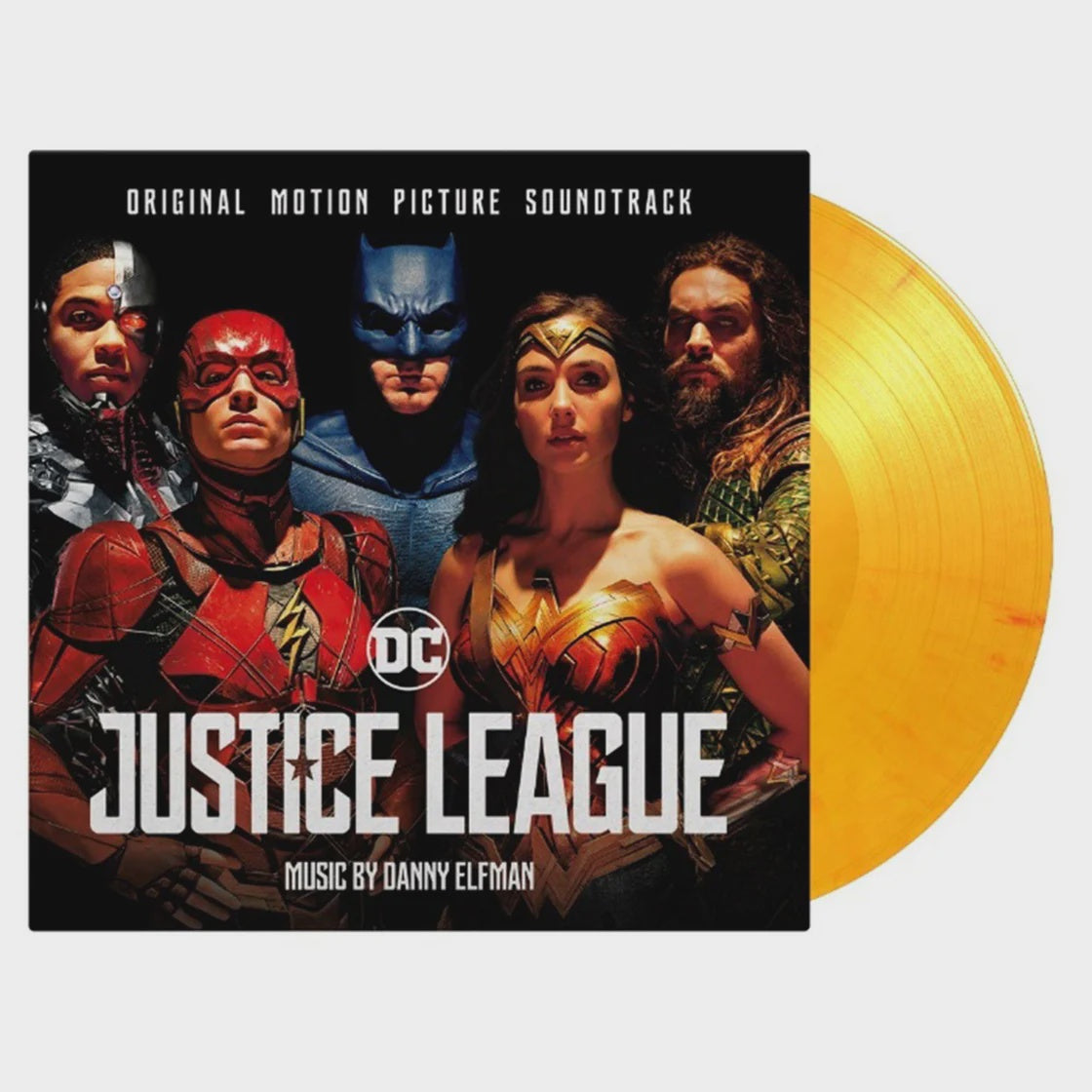 Soundtrack - Justice League Limited Edition Flaming Coloured Vinyl 2LP