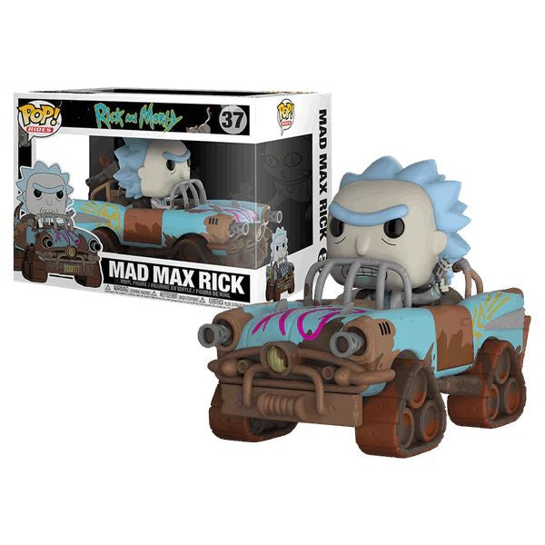 Rick & Morty - Mad Max Rick Collectable Pop! Vinyl Rides #37 (Used)