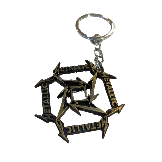 Metallica - Bronze Symbol Keychain