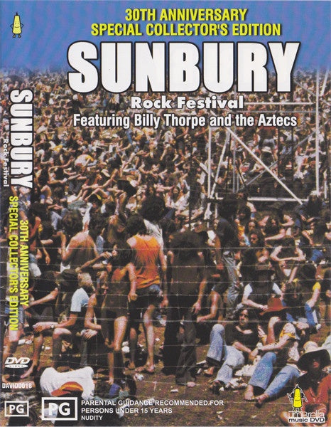 Various – Sunbury Rock Festival (30th Anniversary Special Collector's Edition) DVD