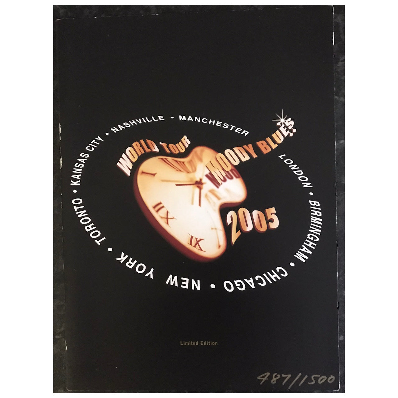 Moody Blues - World Tour 2005 Australia Limited Edition Original Concert Tour Program