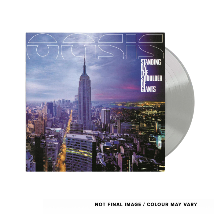 Oasis - Standing On The Shoulder Of Giants 25th Anniversary Silver Vinyl LP