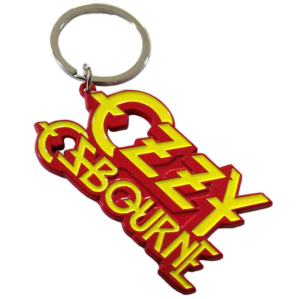 Ozzy Osbourne - Red And Yellow Logo Keychain