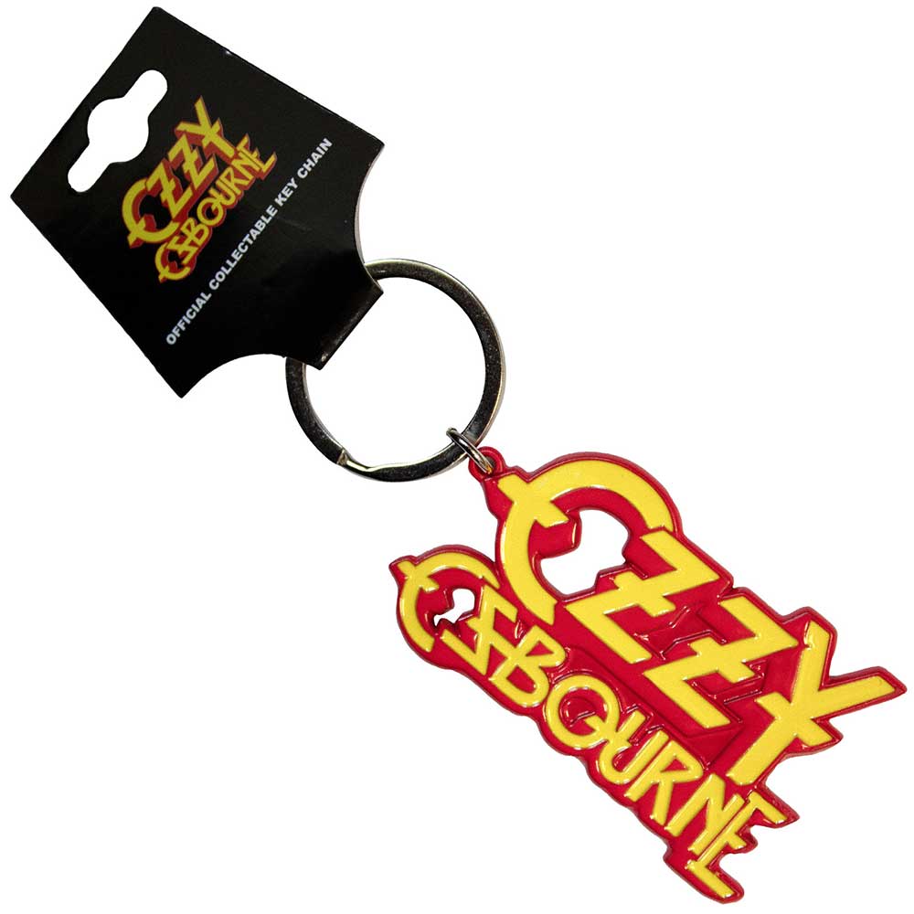 Ozzy Osbourne - Red And Yellow Logo Keychain