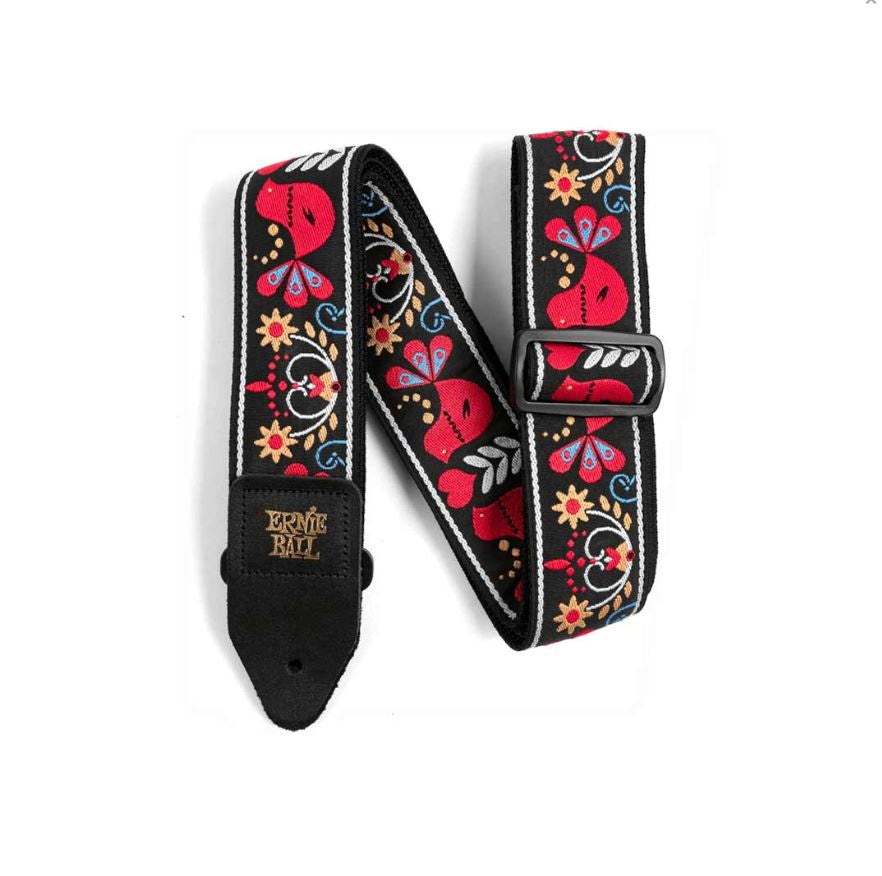 Ernie Ball - E4667 Jacquard Guitar Strap - Redbird Rising
