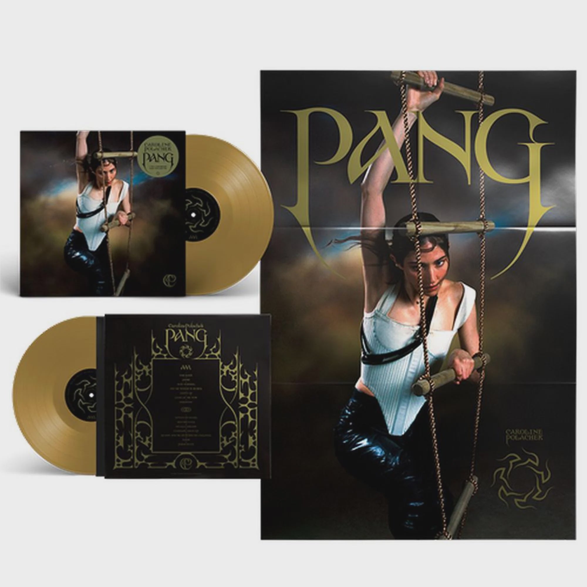 Caroline Polachek - Pang 5 Year Anniversary Gold Coloured Vinyl LP