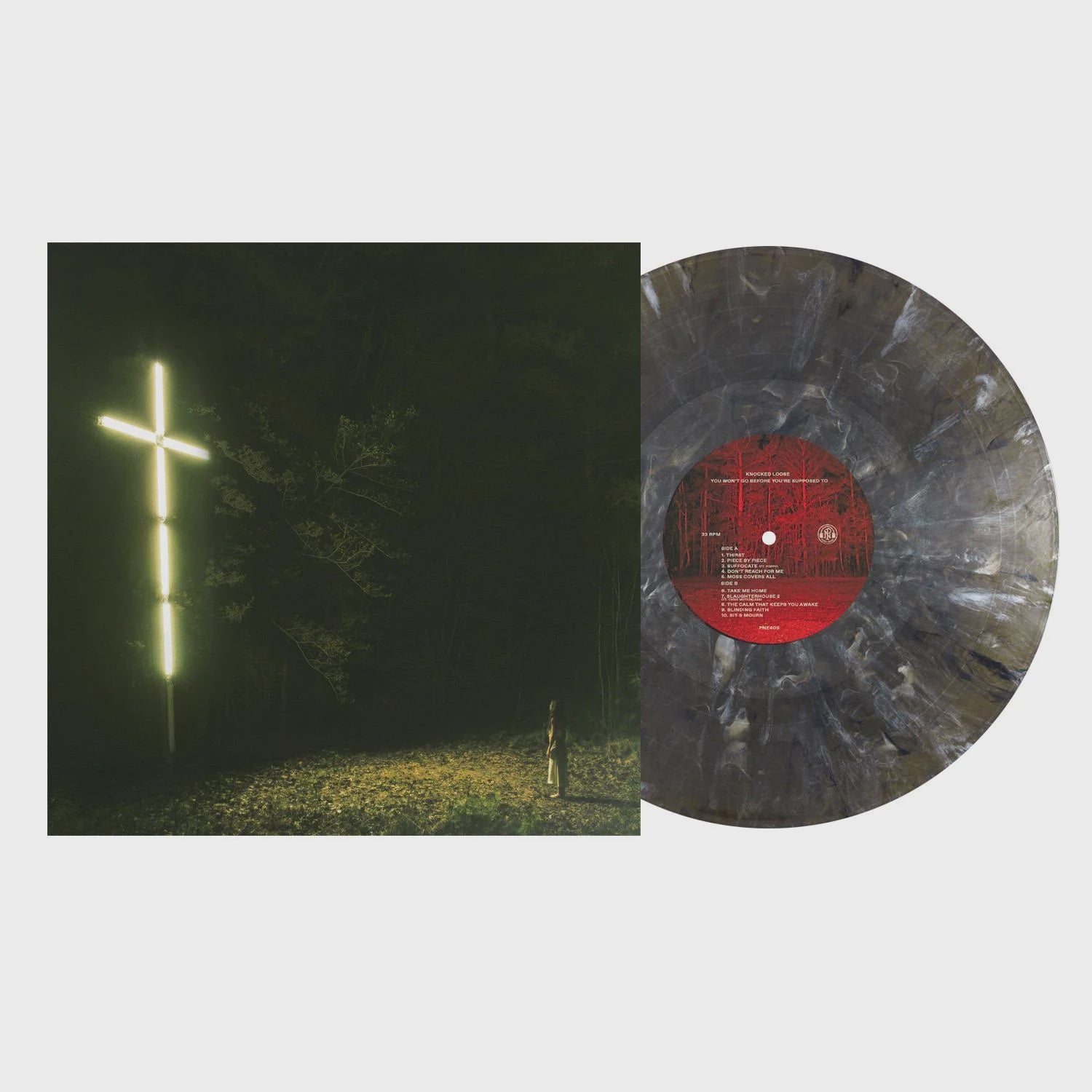 Knocked Loose - You Won't Go Before You're Supposed To Limited Onyx Coloured Marble Vinyl LP