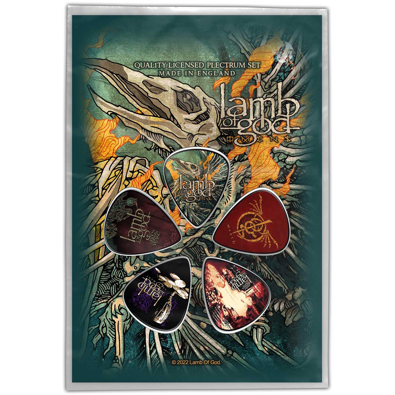 Lamb Of God - Omens Plectrum Pack