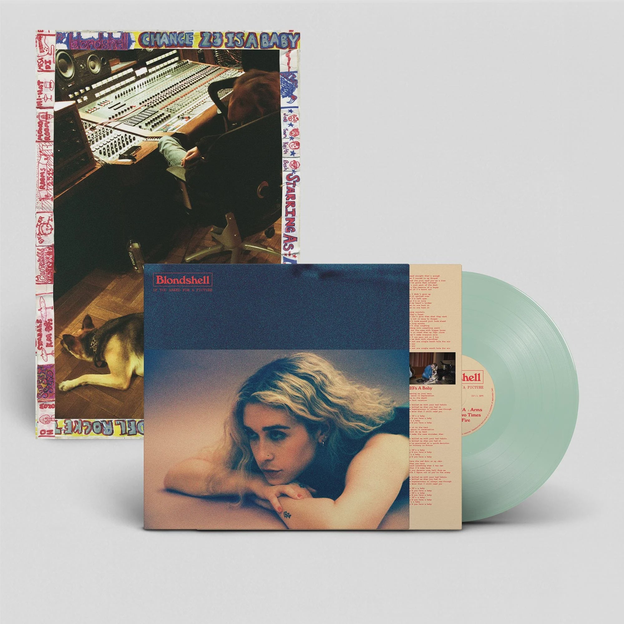 Blondshell - If You Asked For A Picture Coke Bottle Coloured Vinyl LP