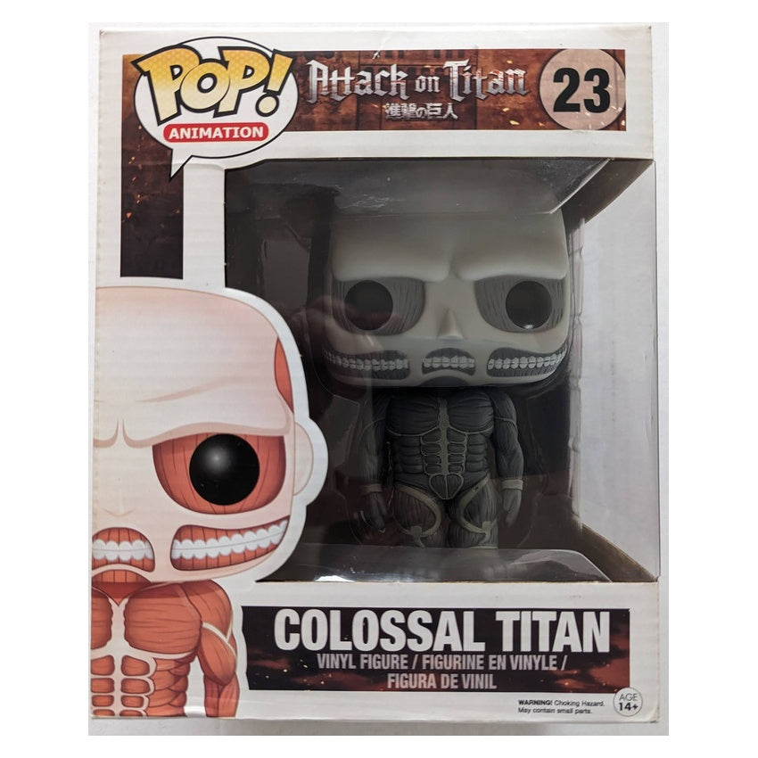 Attack On Titan - Colossal Titan Black & White 6 Inch Collectable Pop! Vinyl