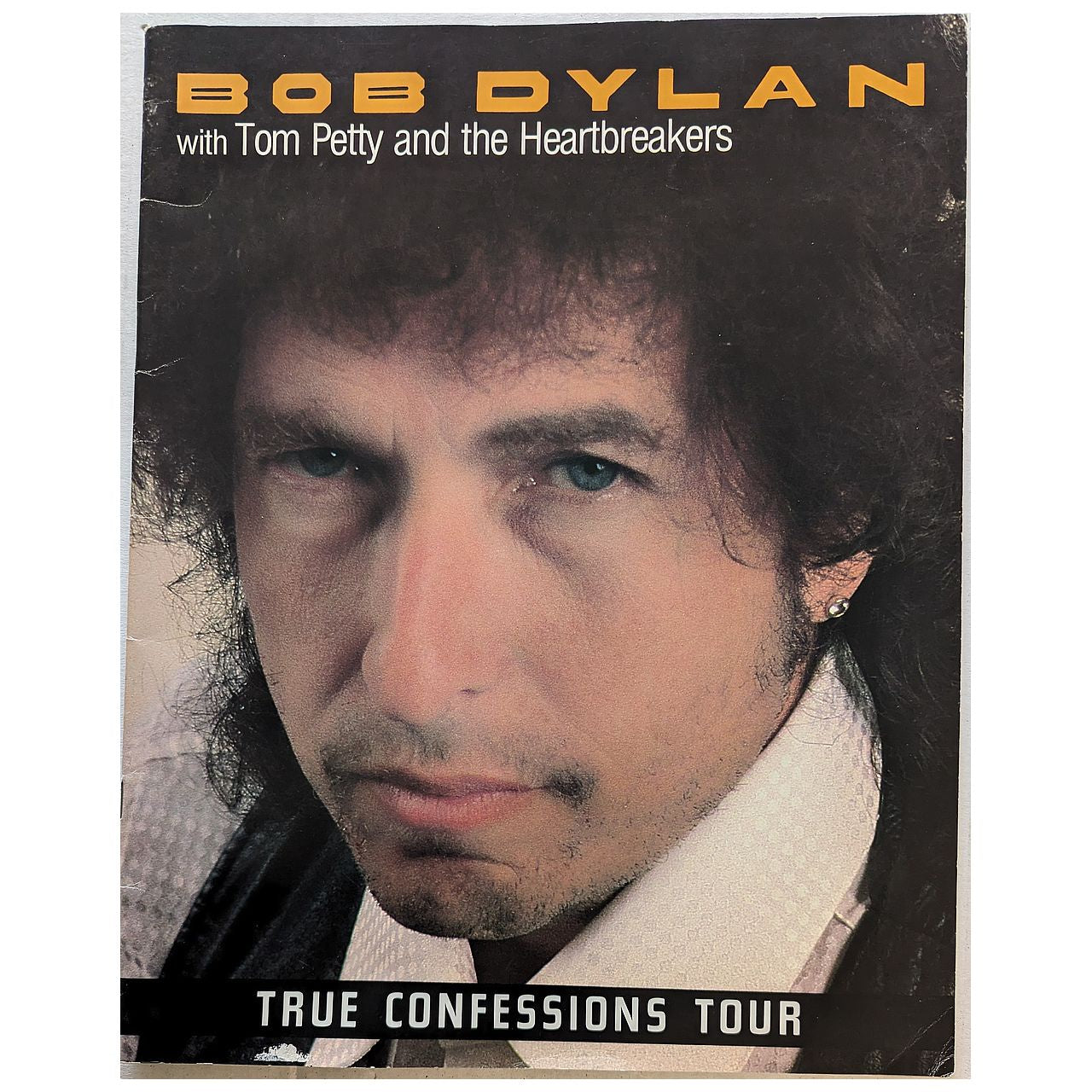 Bob Dylan With Tom Petty & The Heartbreakers - True Confessions Tour 1986 Australia/NZ Original Concert Tour Program