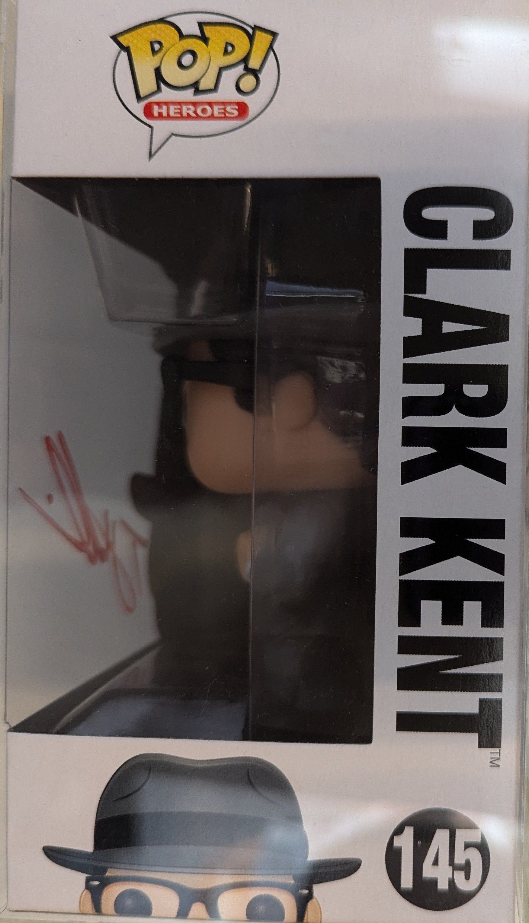 DC Universe - Clark Kent Autographed Collectable Pop! Vinyl #145