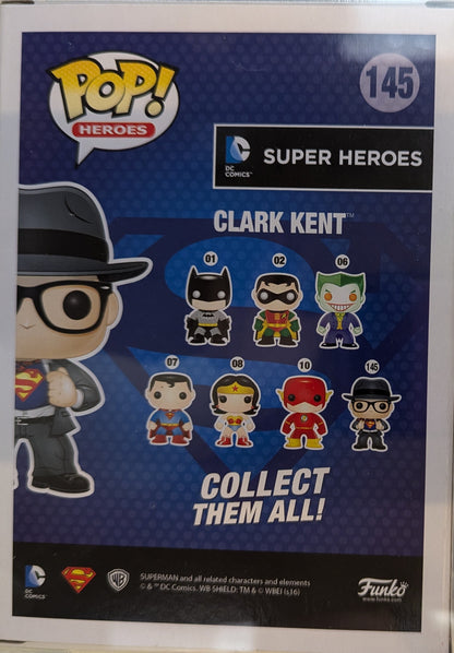 DC Universe - Clark Kent Autographed Collectable Pop! Vinyl #145