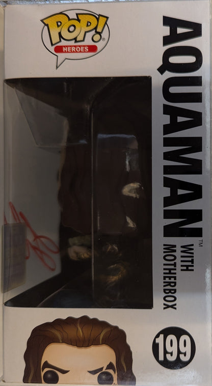 DC Universe - Aquaman Autographed Collectable Pop! Vinyl #199 (2017 Convention Exclusive)