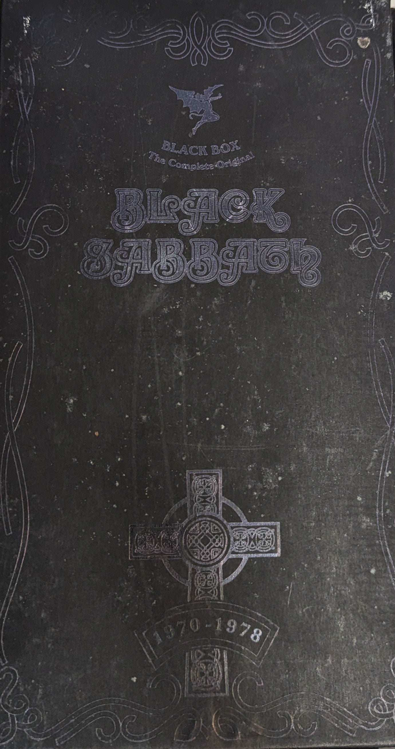 Black Sabbath – Black Box : The Complete Original Black Sabbath 1970–1978 CD+DVD Boxset