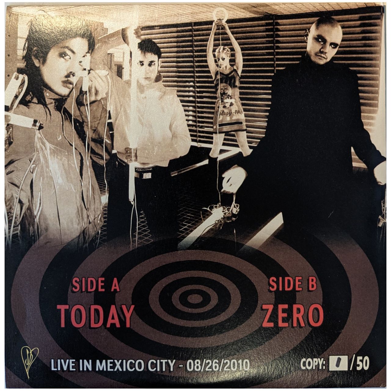Smashing Pumpkins - Mexico 2010 - - Clear Coloured 7" Vinyl (Used)