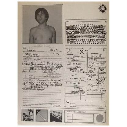 Peter Gabriel - The Peter Gabriel Tour 1977 Original Concert Tour Program With Ticket